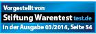 Stiftung Warentest: ColorPack für Brother (ersetzt LC1240 BK/C/M/Y)